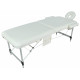 Массажный стол складной алюминиевый JFAL01A 2-х секционный (МСТ-002Л)